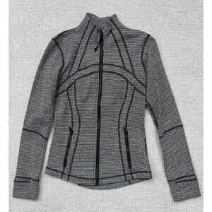 Lululemon Womens Black Athletic Jacket Size 6 #66428